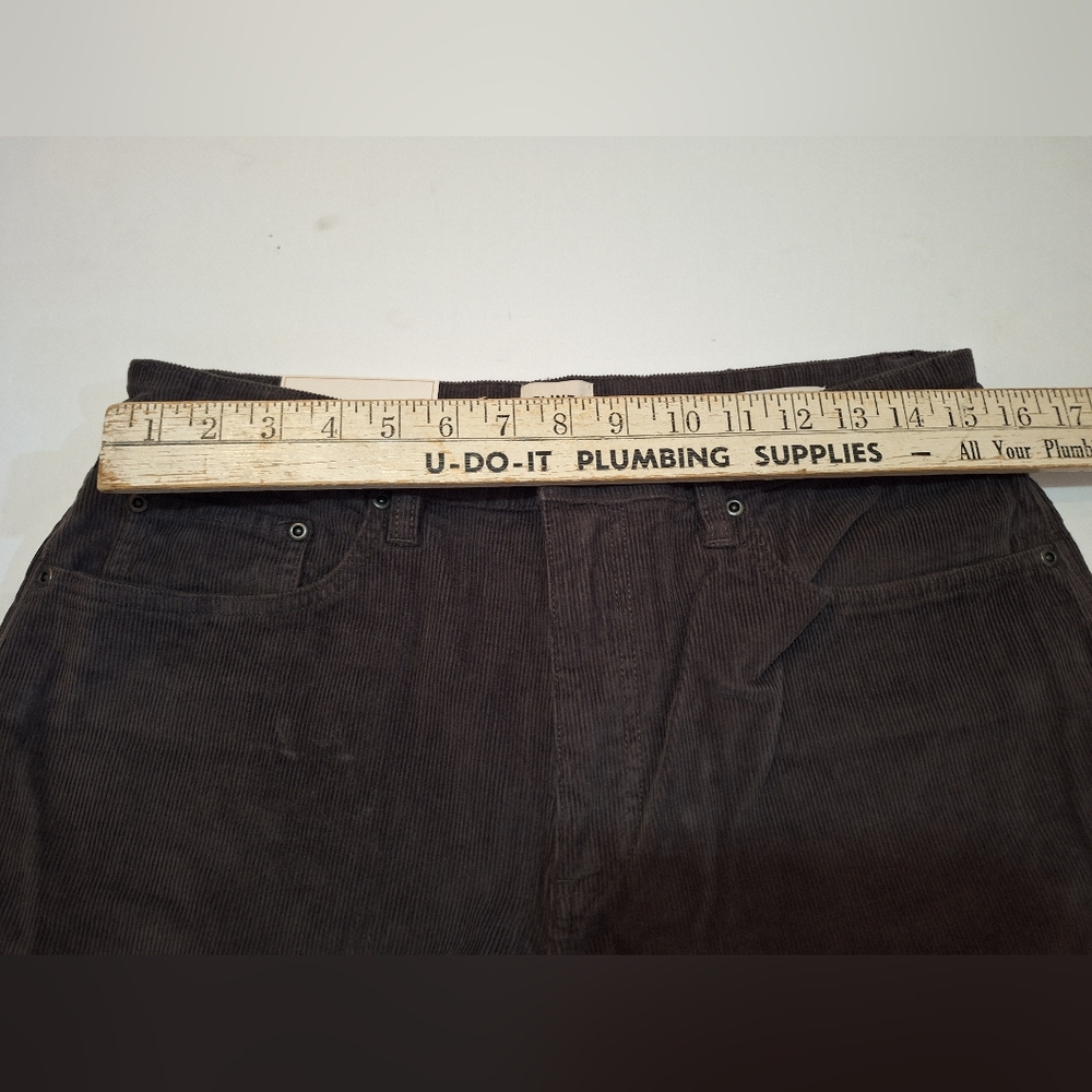Flint and Tinder Corduroy Pants Mens 32x32 Brown Gray Huckberry New - Picture 10 of 11